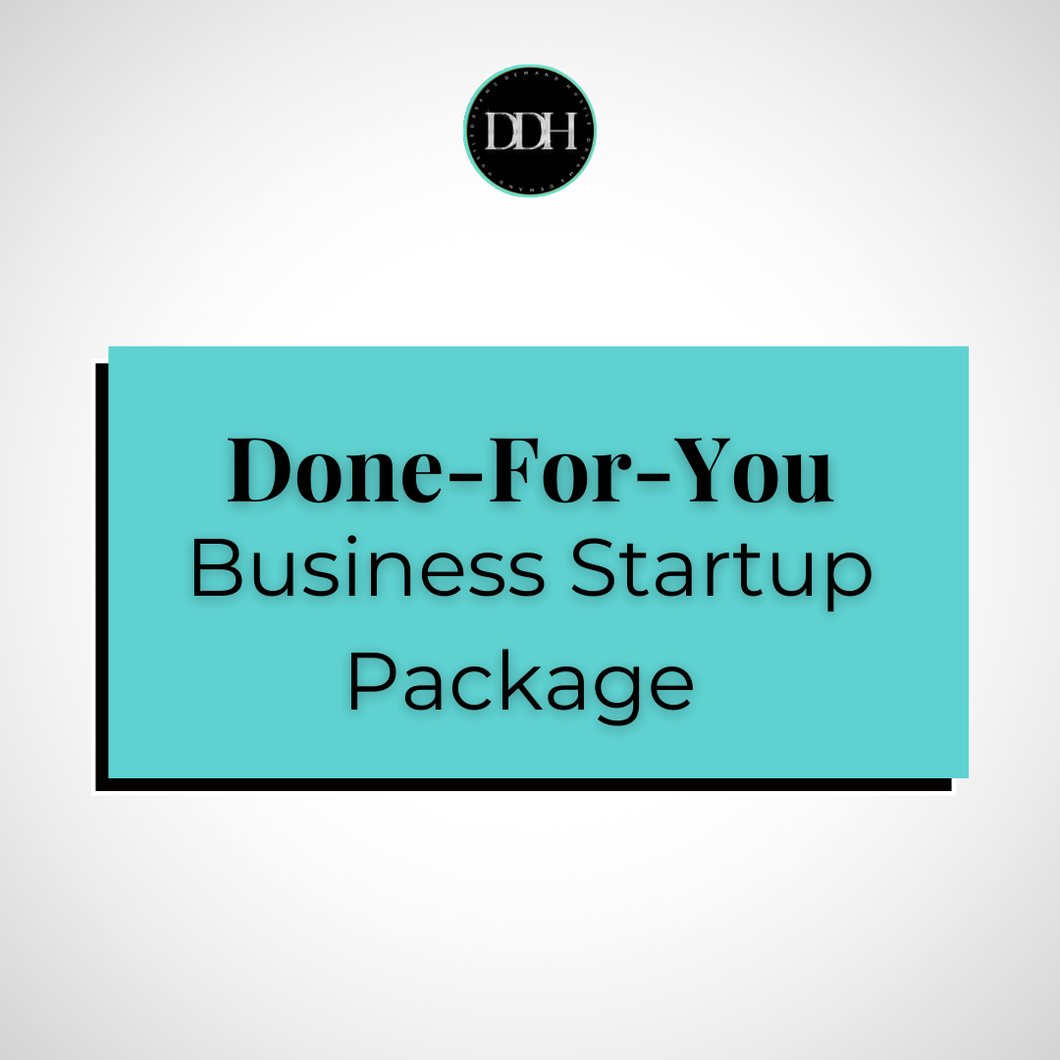 Done-For-You Business Startup Package