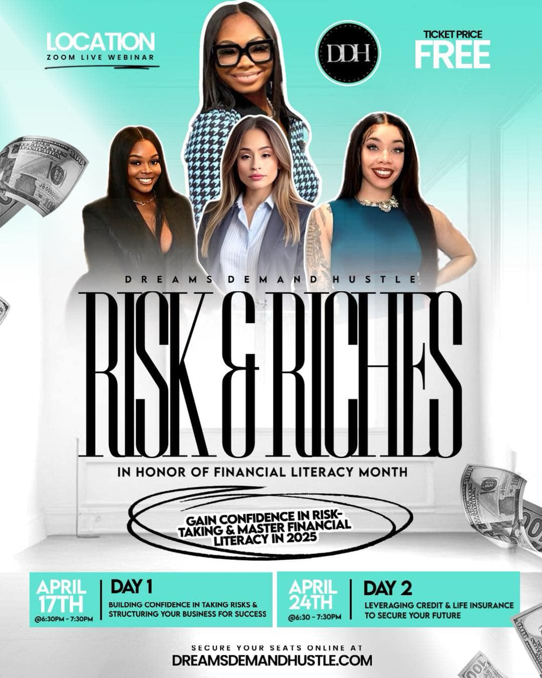 Risk & Riches FREE Virtual Event