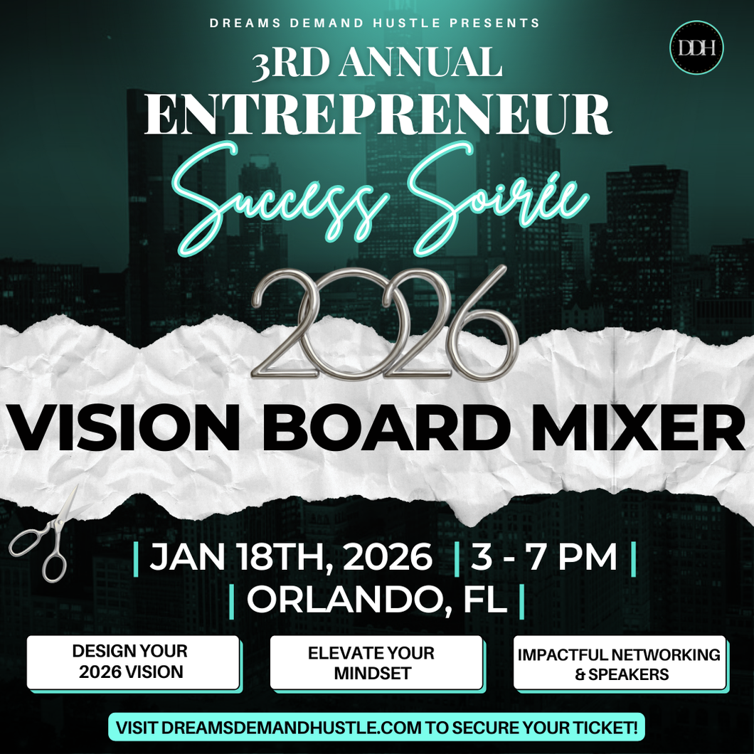 2026 Entrepreneur Success Soirée: Vision Board Mixer